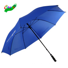 30 inch bule colour plastic handle golf umbrella for sale